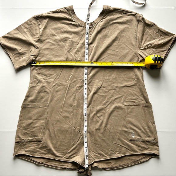 🍂NWOT Free People Hot Shot Tee Romper. Dark Tan. Size: Medium. - Picture 10 of 12